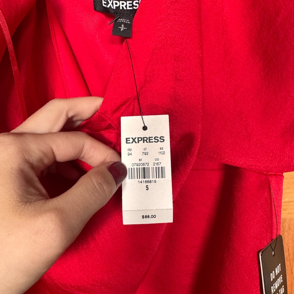 NWT Red Express Dress- Small